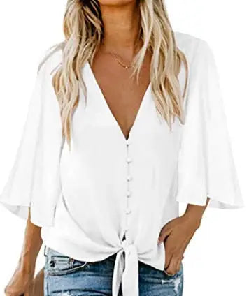 Sommer Damen Bluse Casual